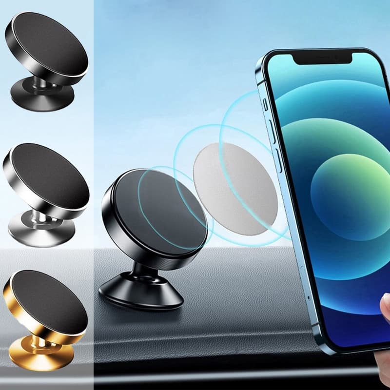 1PC Crugkbat Universal 360 ° Suporte Do Telefone Carro Ímã Magnético Montagem Celular De Saída De Ar