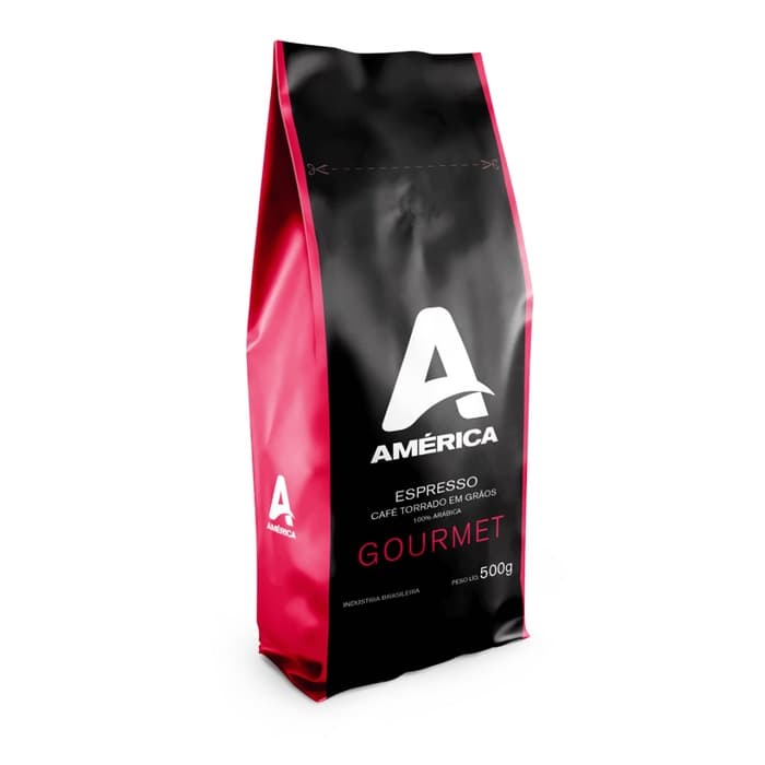Café Torrado em Grão América Gourmet 500g
