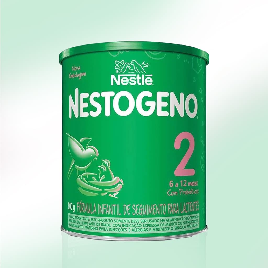 Nestogeno 2 Nestle Fórmula infantil 6-12 Meses 800g