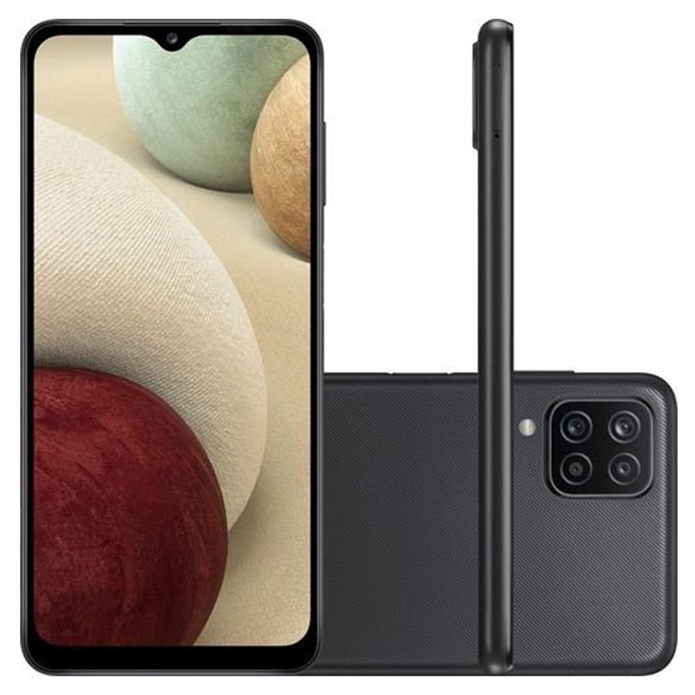 Usado: Samsung Galaxy A12 64GB Preto