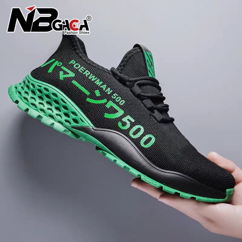 Tênis masculino Tênis De Malha Leve E Respirável Para Homens Sapatos De Corrida Esportiva Preta De Corte Baixo
