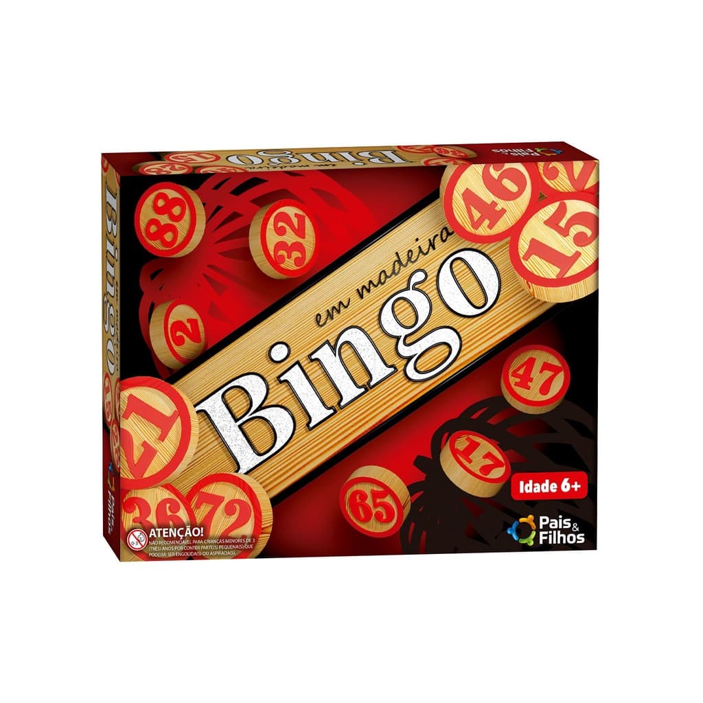 Bingo Em Madeira Jogo Para Família