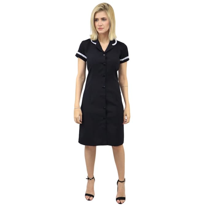 Vestido Camareira - Vestido Governanta - Vestido Babá - Vestido  Copeira