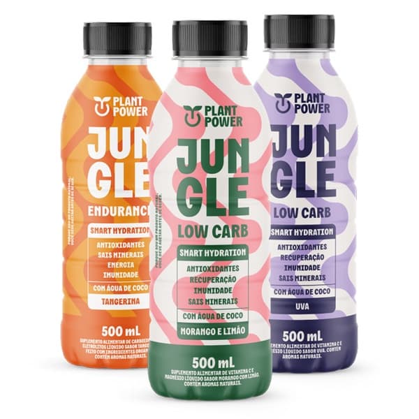 Bebida Jungle Plant Power 500ml 3 unid
