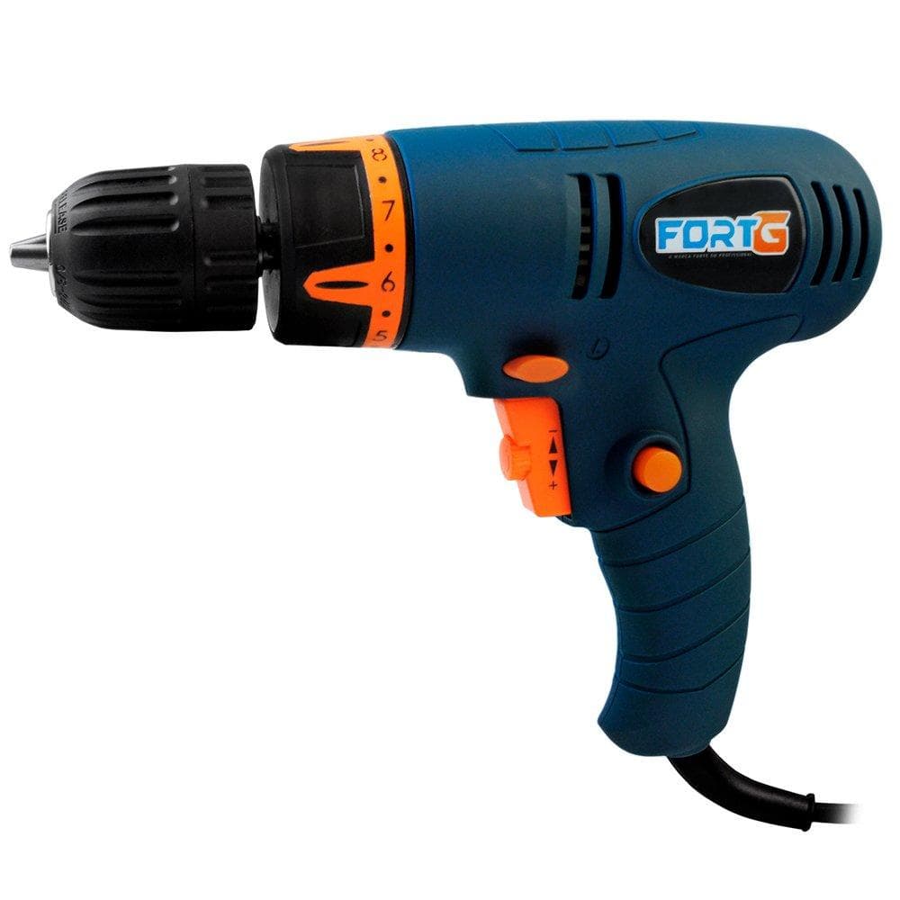 Furadeira/Parafusadeira Vel. Variável e Reversível 3/8" Polegadas 280W 220V FORTG