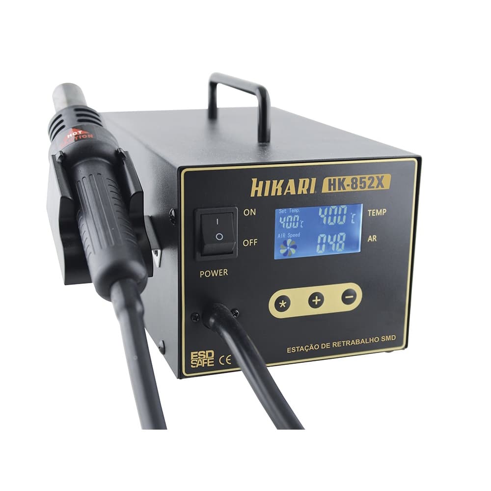 Estação de Retrabalho em SMD Digital Hikari HK-852X
