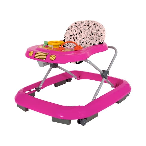 Andador Infantil Safari Rosa Tutti Baby