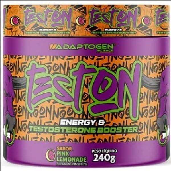 Test On Energy Pre Treino 240g Test Booster - Adaptogen