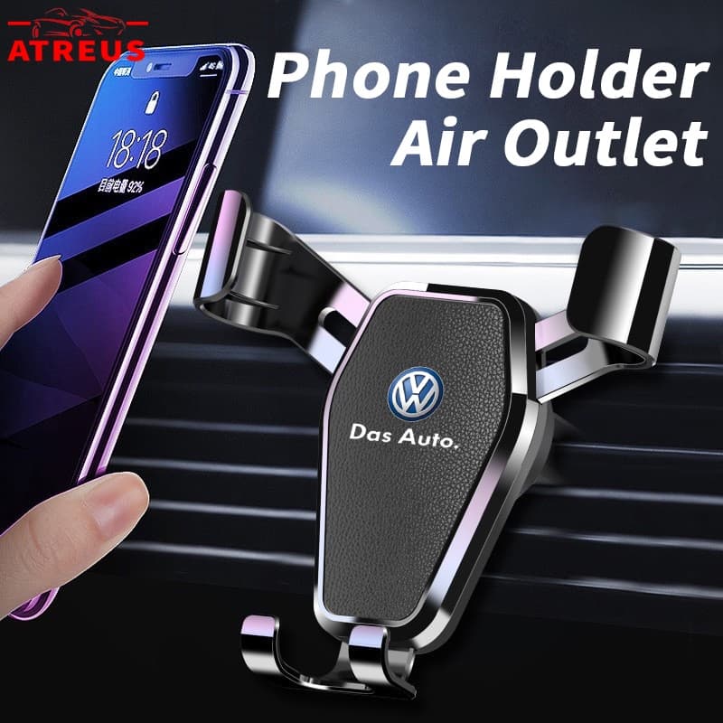 Suporte Para Telefone Com Ventilação De Ar Carro Volkswagen Smartphone Por Gravidade De 4.7-7 Polegadas Golf Mk4 Mk7 MK3
