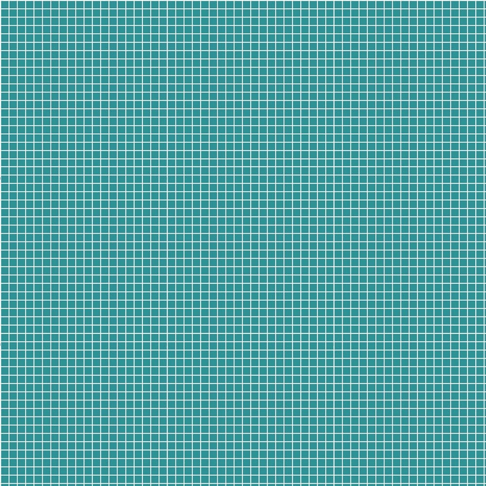 Tecido Patchwork Quadradinhos Azul Turquesa T900517