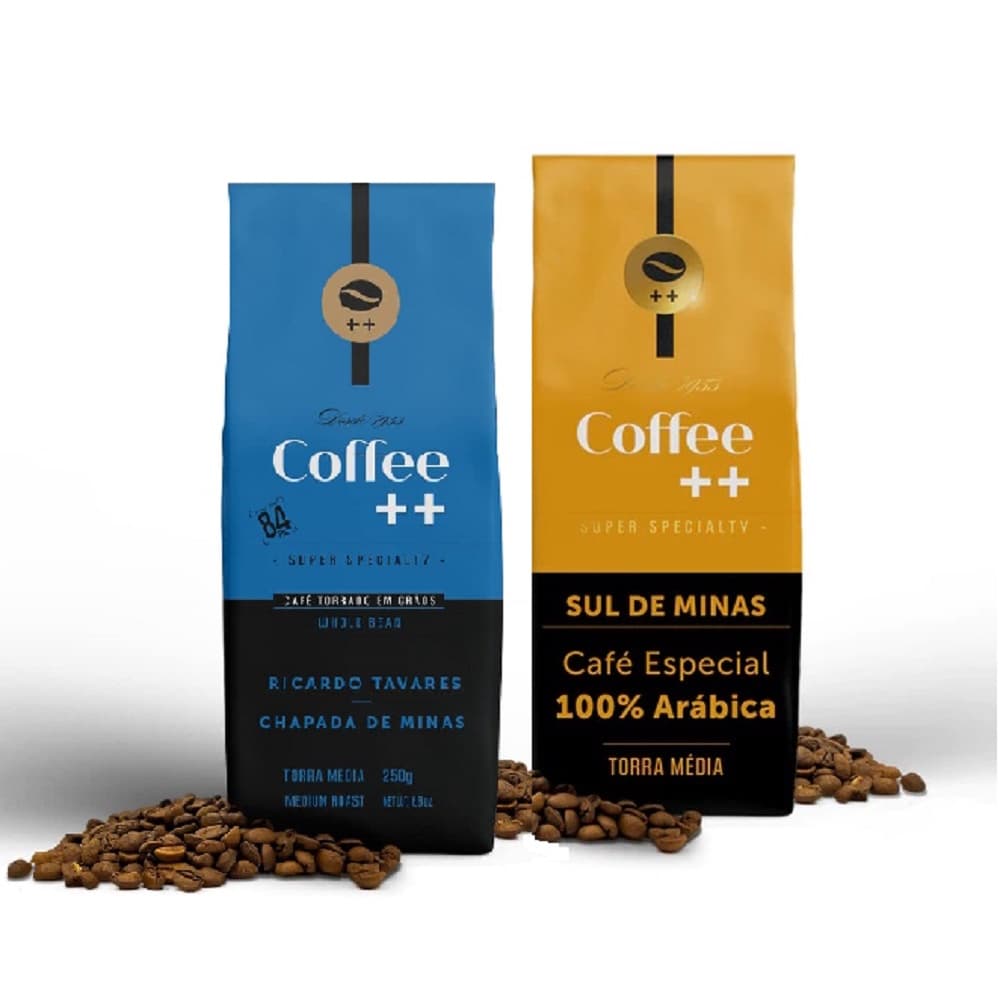 Café Especial em Grãos Coffee Mais Chapada de Minas + Sul de Minas - 2 x 250g