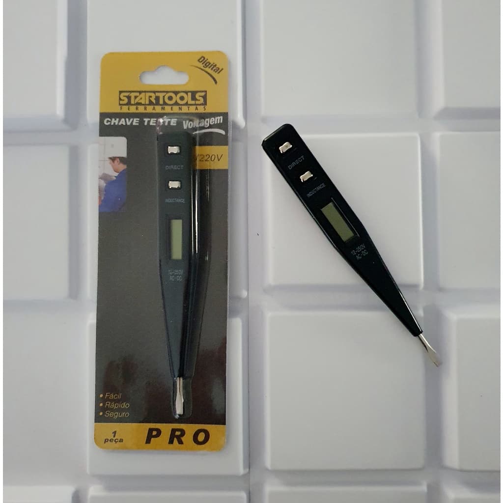 CHAVE DE TESTE DIGITAL STARTOOLS AC/DC 12 V -220 V