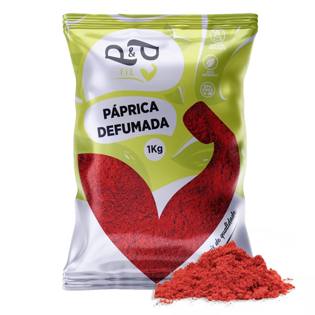 Páprica Defumada Tempero - 1Kg - P&P