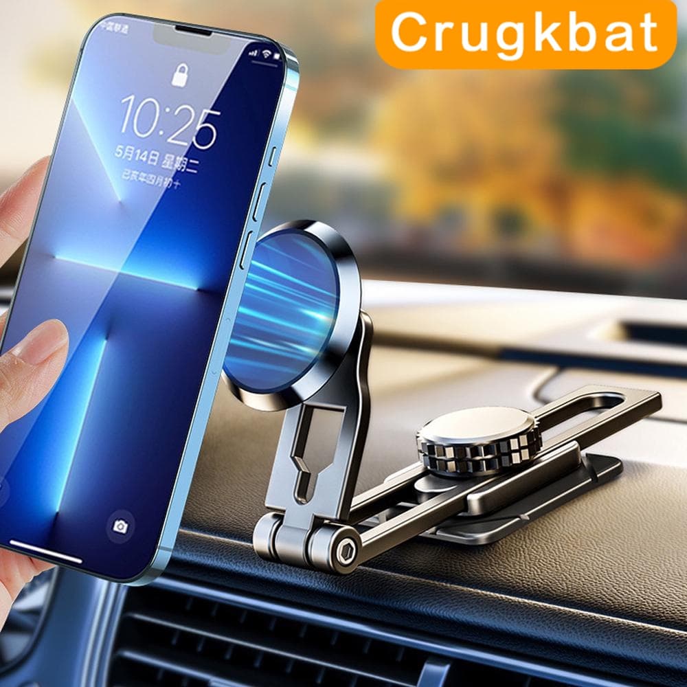 1PC 720 ° Girar Suporte Magnético Do Telefone Carro Dobrável Universal Móvel Ventilação De Ar Ímã Montagem GPS Para Todo