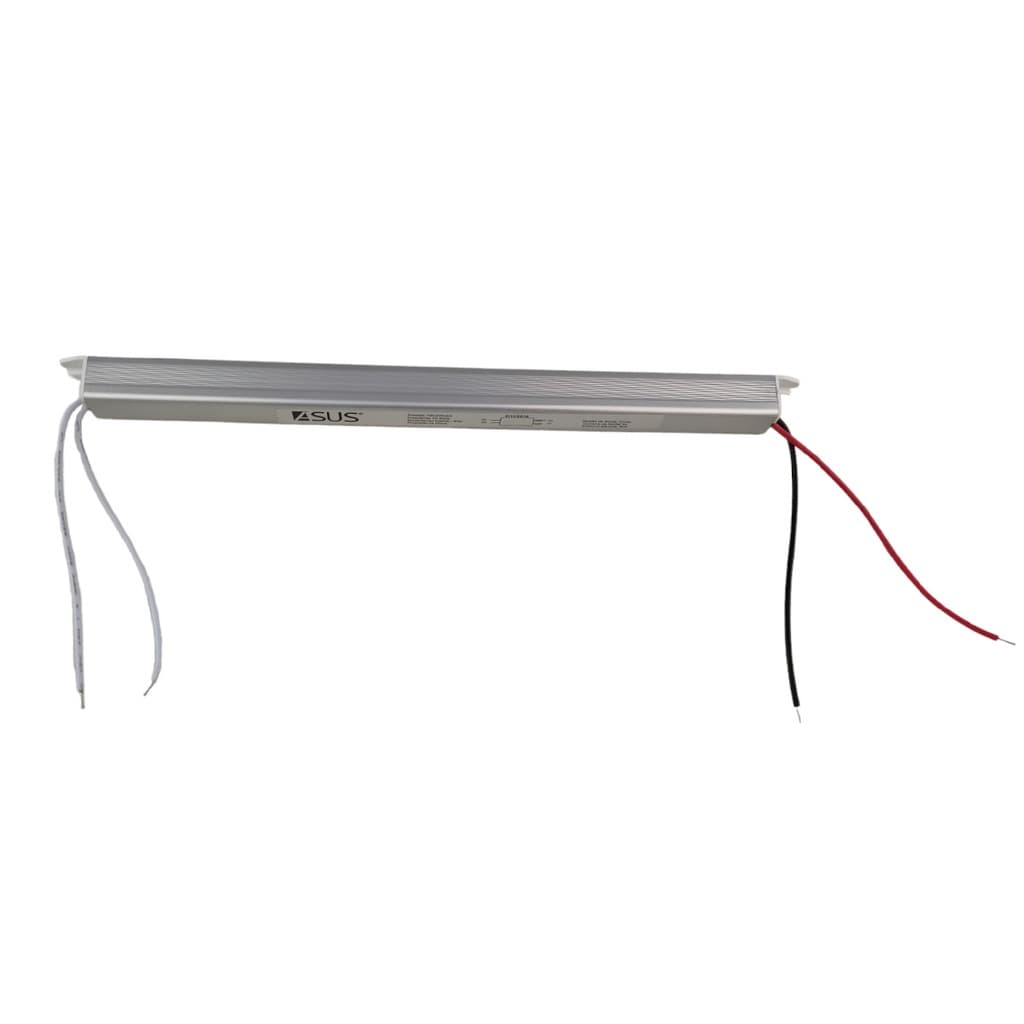 Fonte Slim Drive Perfil Fita Led 36W 12v 3A Luminaria Lustre Luminaria IP20 Bivolt