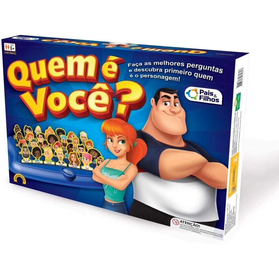 Jogo De Tabuleiro Quem É Você? Jogo De Mesa Para Pais Filhos Famílias Divertido