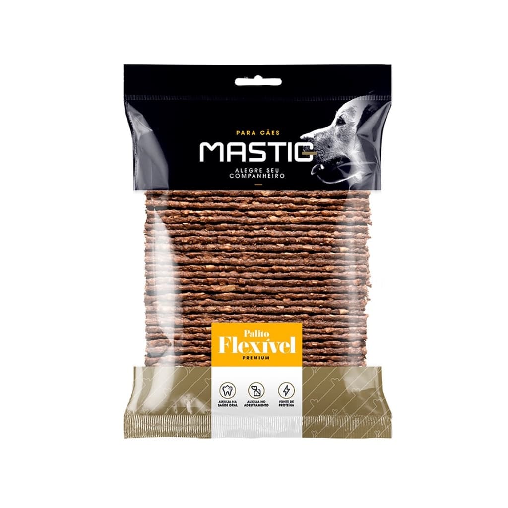 Palito Flexível Sabor Bacon 900 g - Mastig