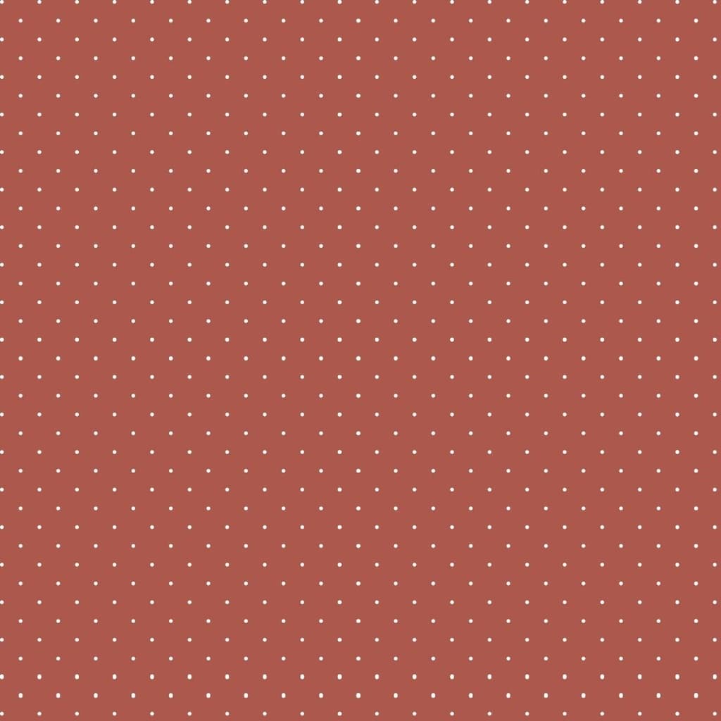 Tecido Patchwork Micro Poá Vermelho Telha 900313
