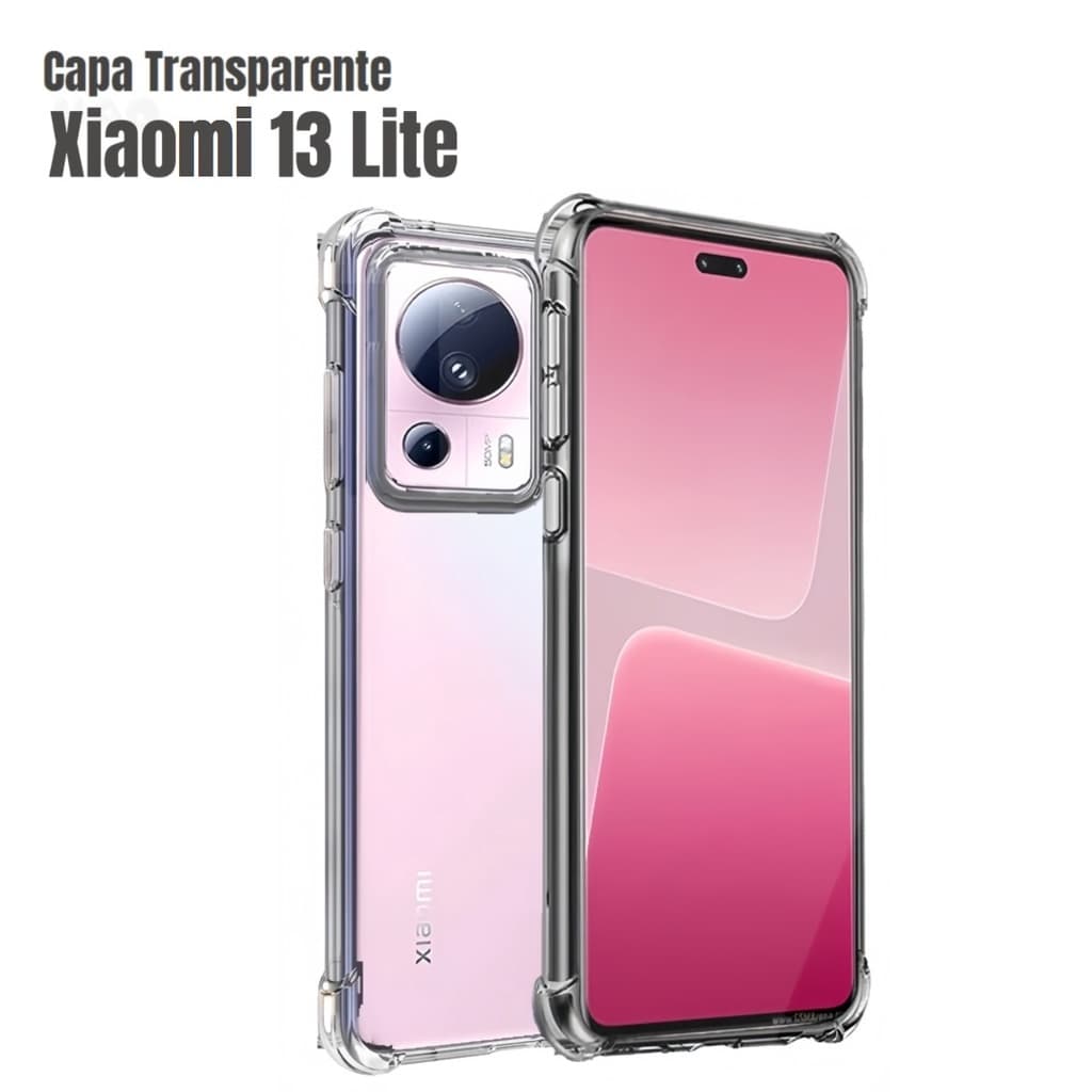 Capa Capinha Transparente Anti Impacto TPU Case Para MI Xiaomi 13 Lite