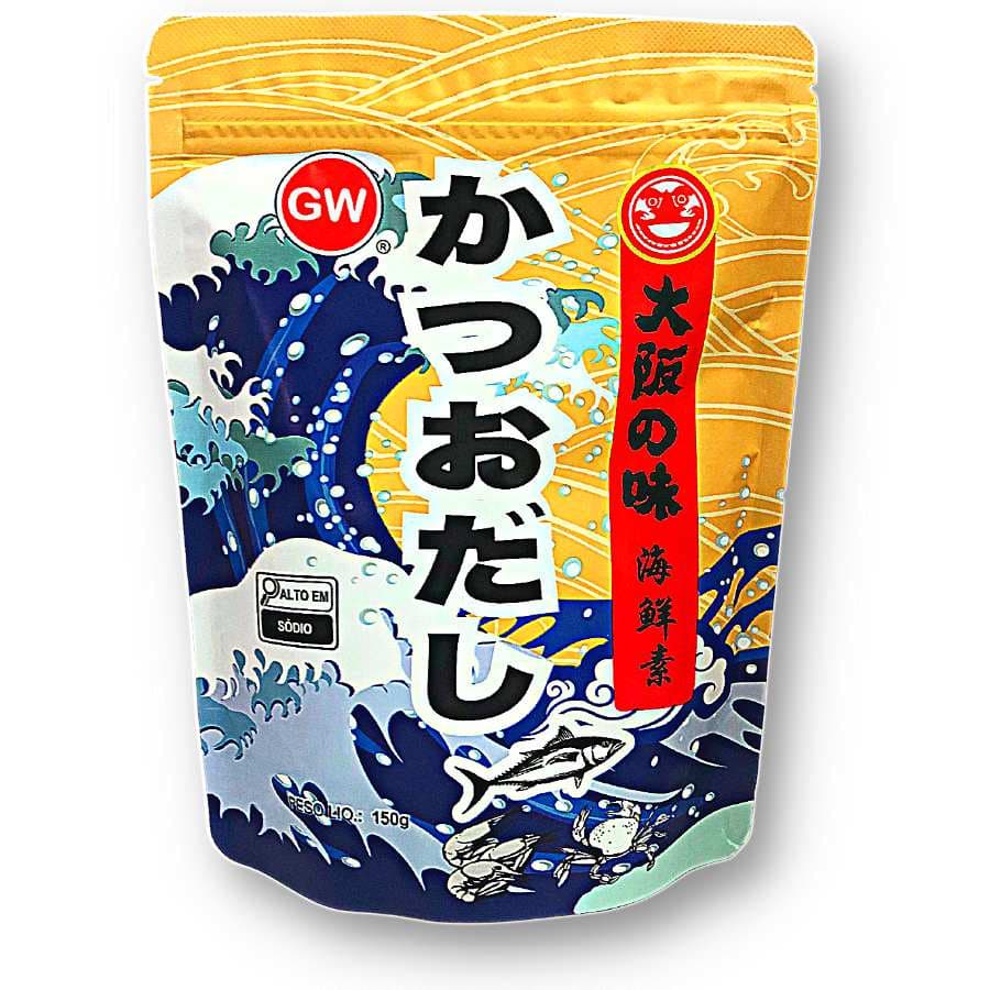 Tempero A Base De Peixe Bonito Dashi No Moto 150gr Dashinomoto