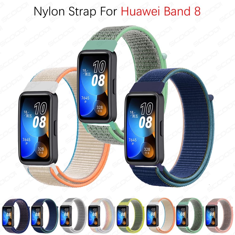 Esporte Náilon loop Banda Para Huawei 11/11Pro/10/9/8 Cinta Acessórios Smartwatch Relógio Inteligente Substituição Cinto