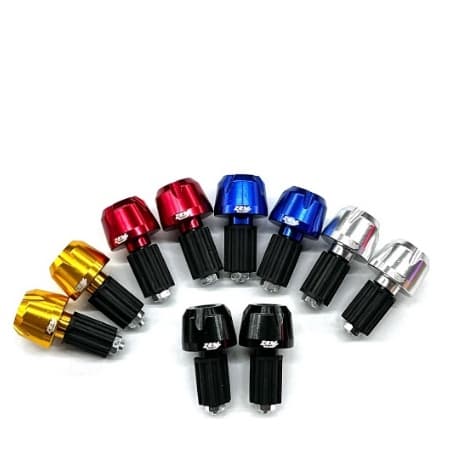 KIT 2 Peso Guidão Universal Para Moto Cromado Guidão Alumínio Resistente