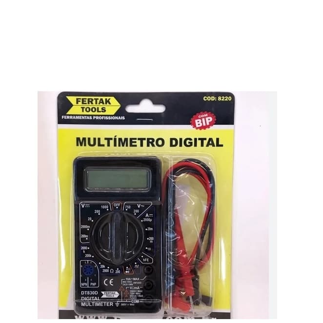 MULTIMETRO DIGITAL FERTAK