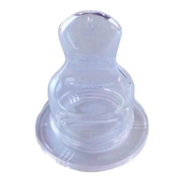 Bico De Mamadeira Silicone Assimetrico Baby Nany 5 Unidades