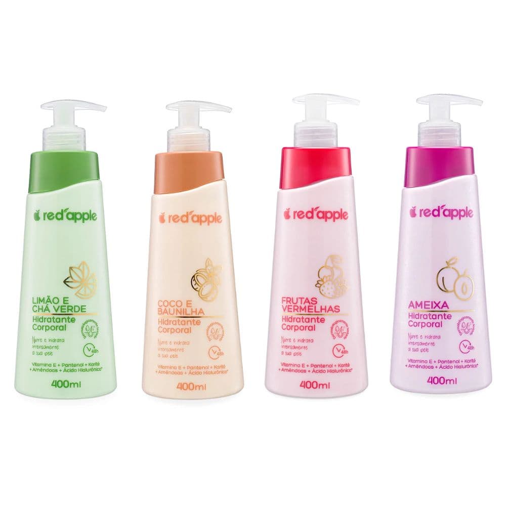 Hidratante Corporal Intenso Red Apple 400ml