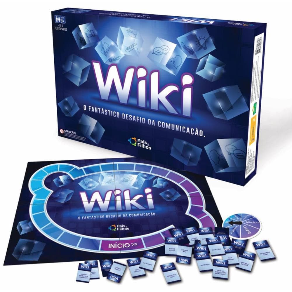 Jogo de Tabuleiro Para Reunir Amigos e Familia Jogo Wiki - Pais e Filhos