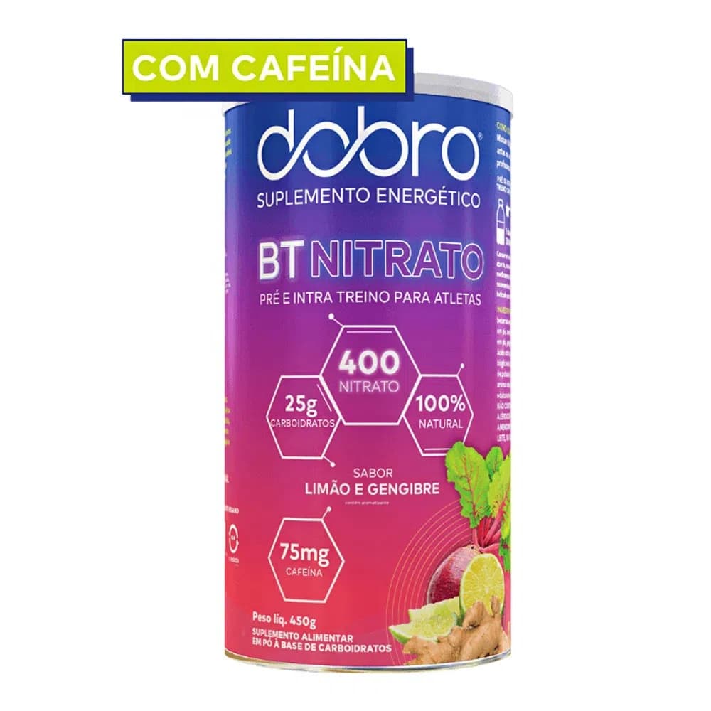 Bt Nitrato Pré E Intra Treino Vegano Dobro 450g