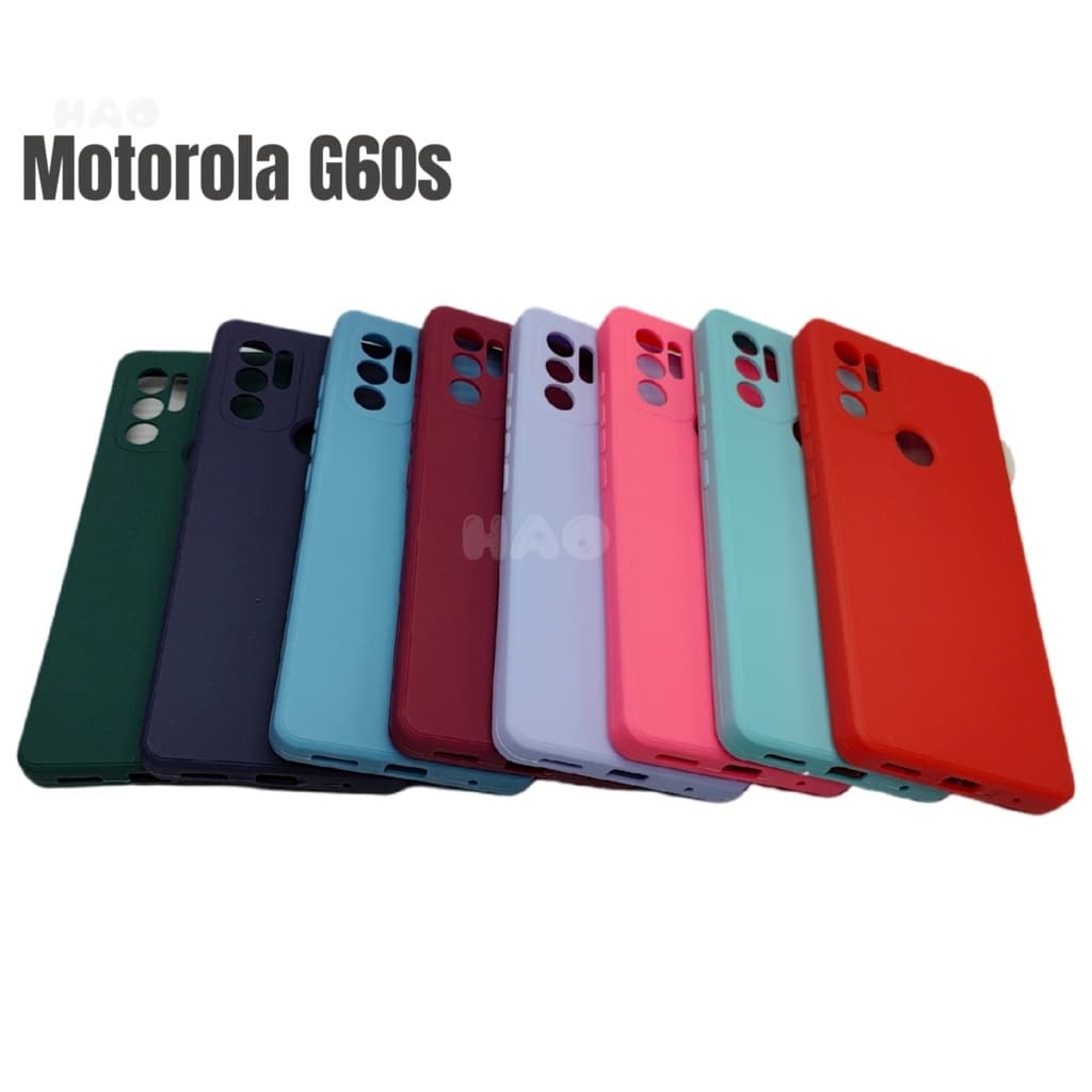 Capa Capinha Silicone Aveludada Capinhas Case Para Motorola Moto G60s