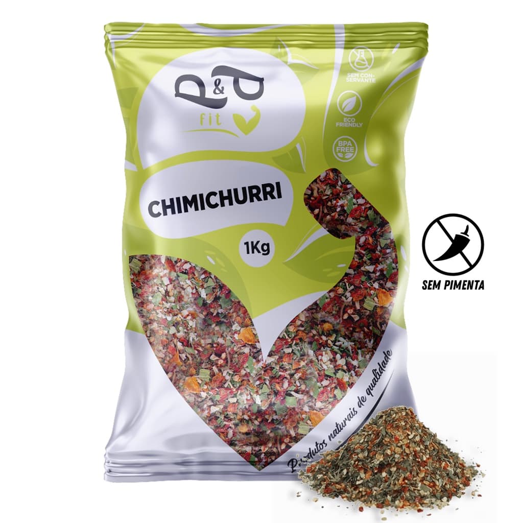 Tempero Chimichurri Sem Pimenta 1Kg - P&P