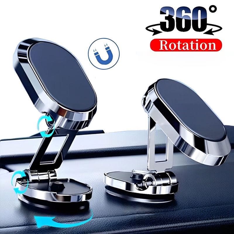 1PC Suporte Magnético Para Telefone Carro Ímã Smartphone Móvel Celular GPS Dobrável Com Forte Sucção Magnética Suspensão
