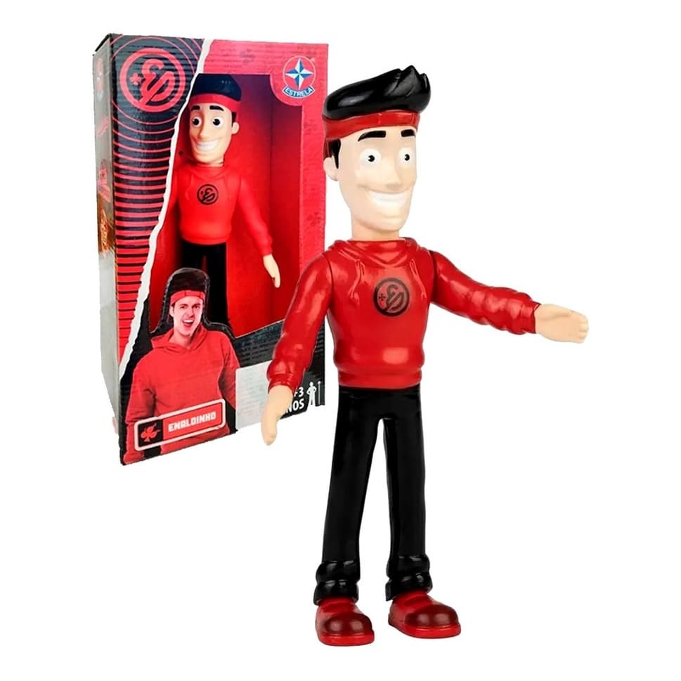 Boneco De Vinil Enaldinho Youtuber  Articulado - Estrela Oficial