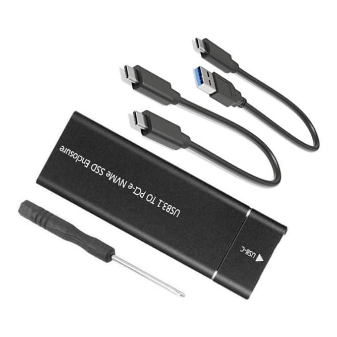 Case Gaveta Externo Usb-c 3.0 Para Ssd M.2 Pci-e Nvme CSN