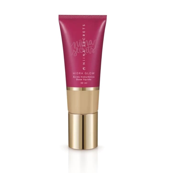 NIINA SECRETS BASE LIQUIDA HIDRA GLOW DE ALTA COBERTURA - 30ML COR 25