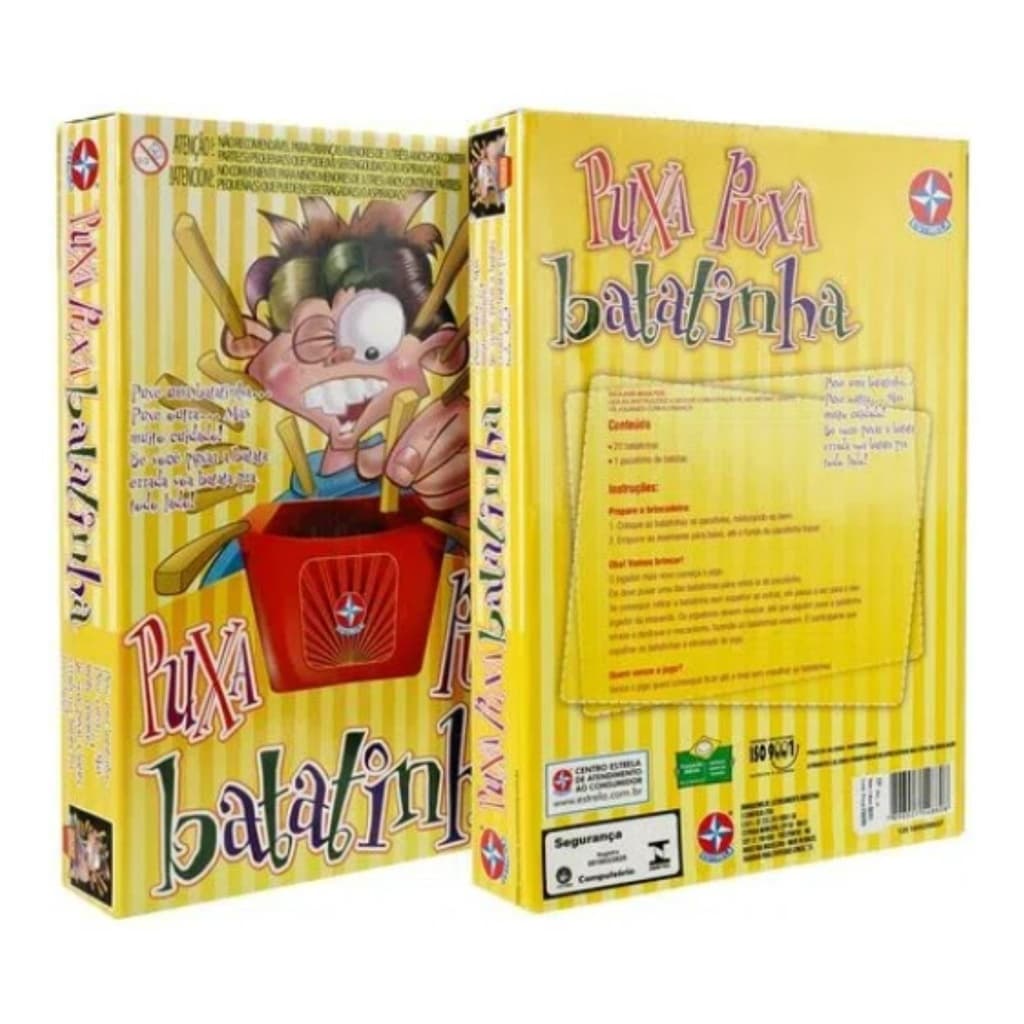 Jogo Puxa Puxa Batatinha - Estrela Original - Jogo De Mesa Jogo de Tabuleiro Brinquedo Divertido brinquedos jogo para família amigos diversão