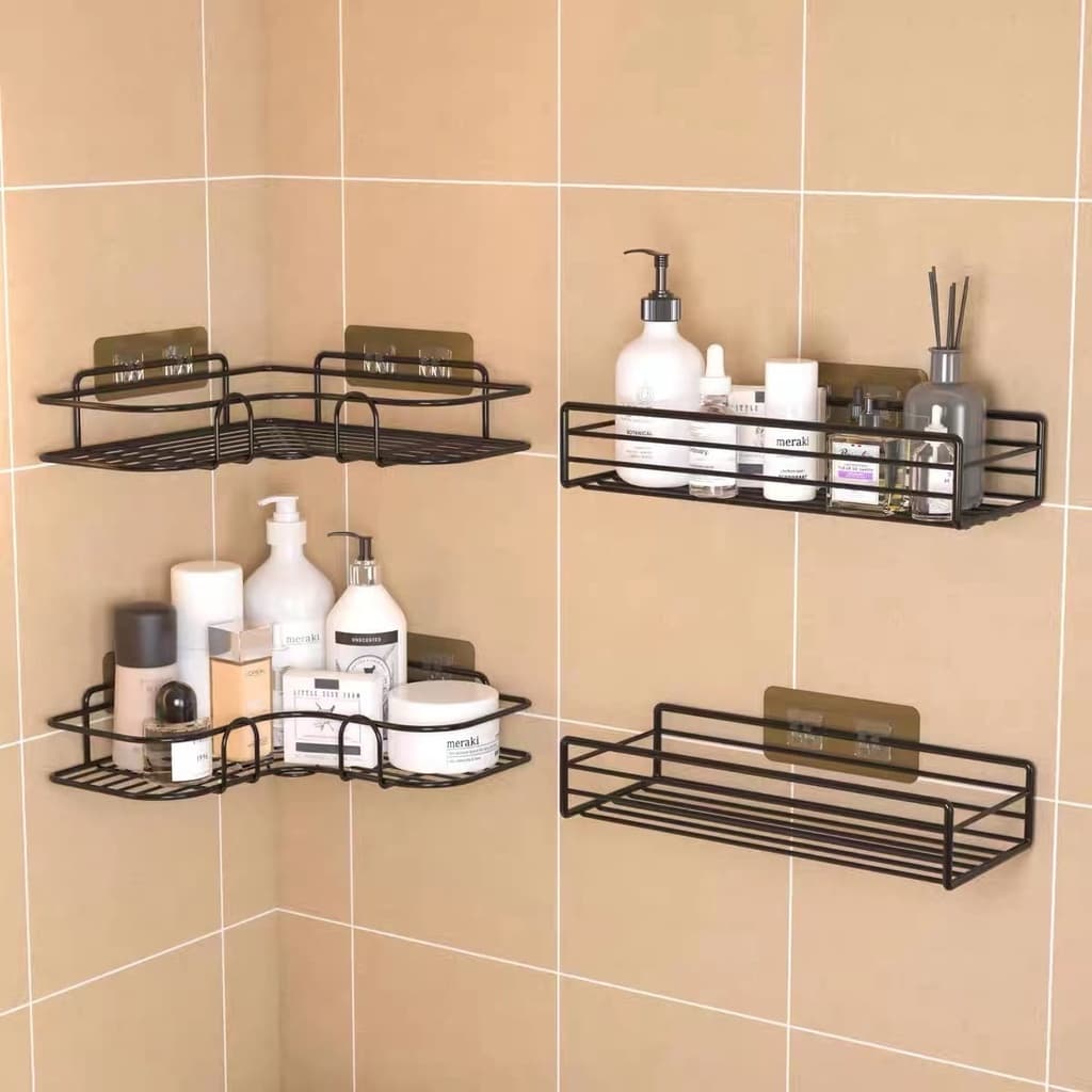 Shampoo Para Suporte Para Uso No Banheiro Na Parede De Aço/Suporte De Canto