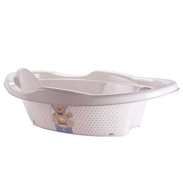 Banheira Infantil De Plástico Decorado- Urso 21Litros