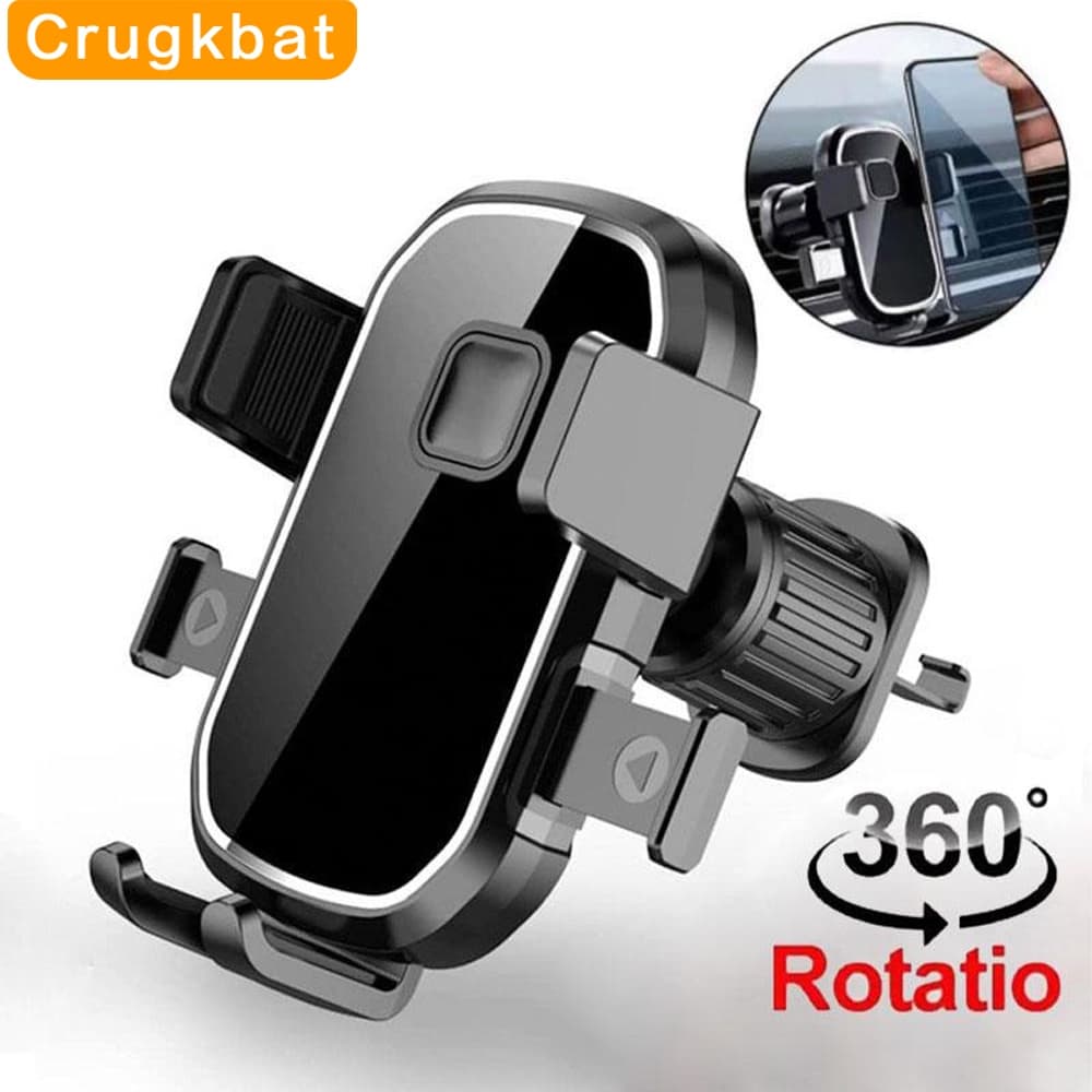 1 Pacote Universal Crugkbat Suporte Do Telefone Carro Para Painel De Ventilação De Ar De Navegação Móvel Base De Gancho 