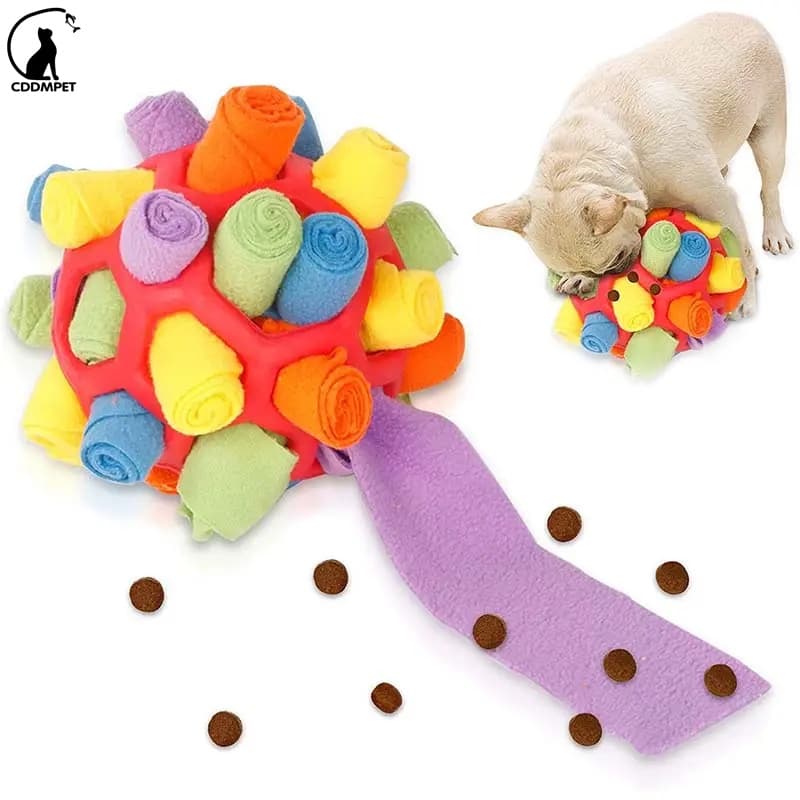 Brinquedos Interativos Para Cachorro Animais De Estimação Nariz Cheiro Treinamento Cheirar Bola Educativos Incentivar