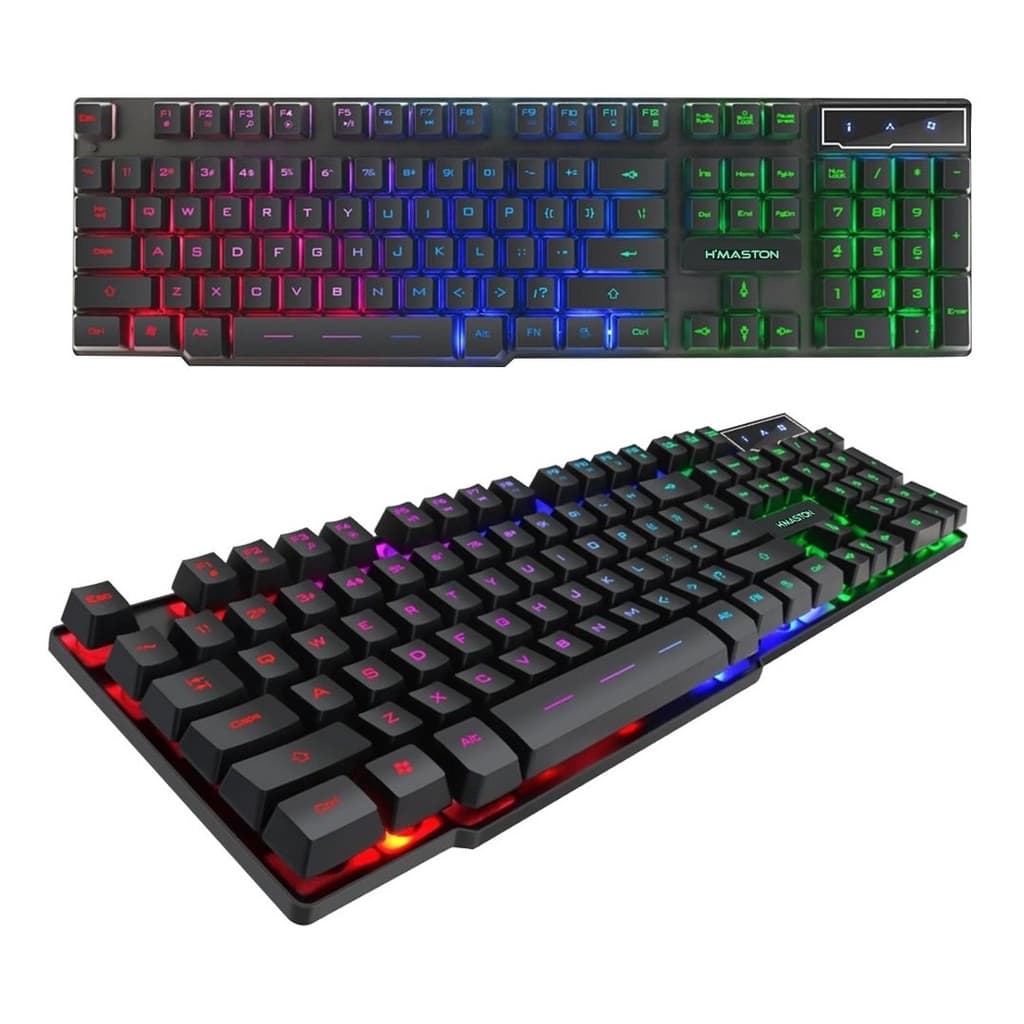 Teclado Semi Mecânico Gamer Led Luminoso Profissional