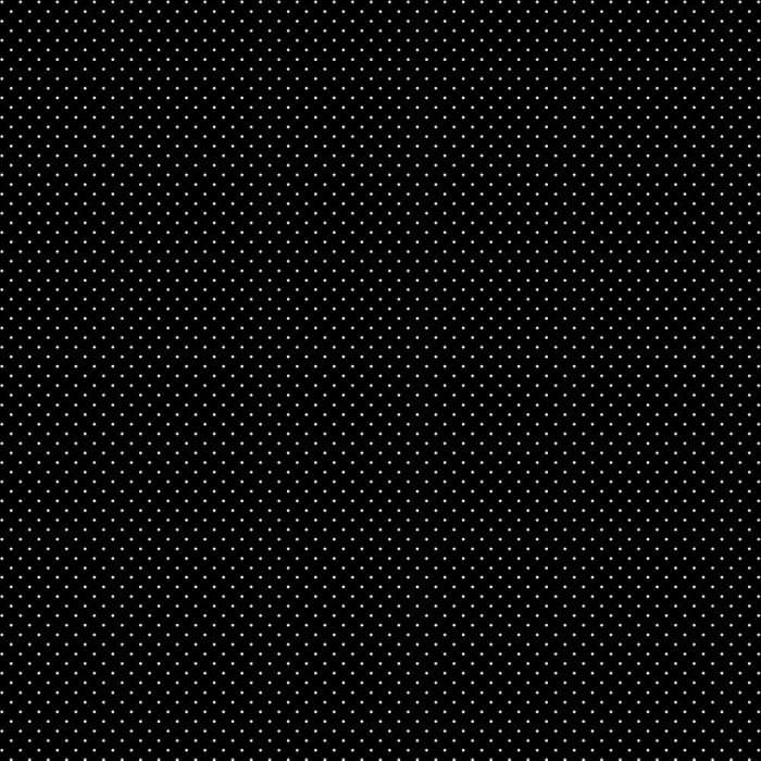 Tecido Patchwork Micro Poá Preto 900338
