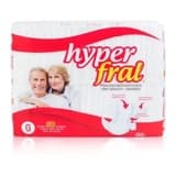 Fralda Geriátrica Hyperfral Tamanho G - Incontinência Severa - 1 Pacote