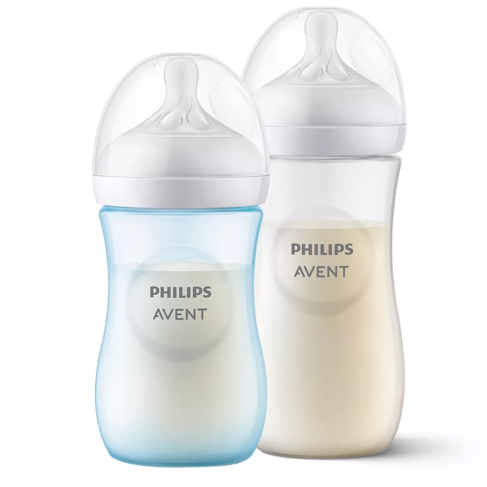Kit Mamadeira Philips Avent Pétala 3.0 Azul 260/330ml Bebê
