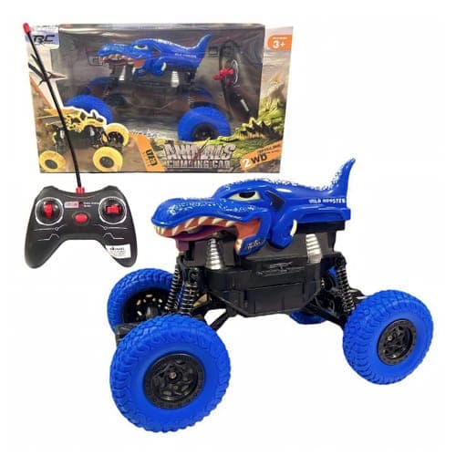 Brinquedo Carro Carrinho Controle Remoto Dino 4x4 Recarregavel Usb