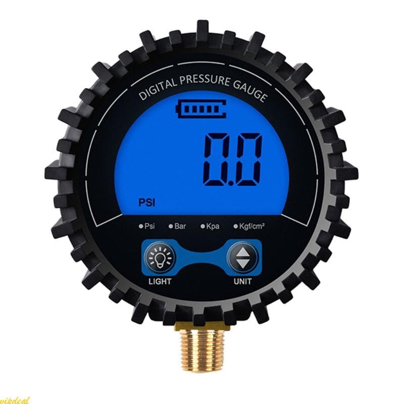 Medidor Pressão Gás Digital vipdeal Para 200psi Precisão % Alimentado Por Bateria