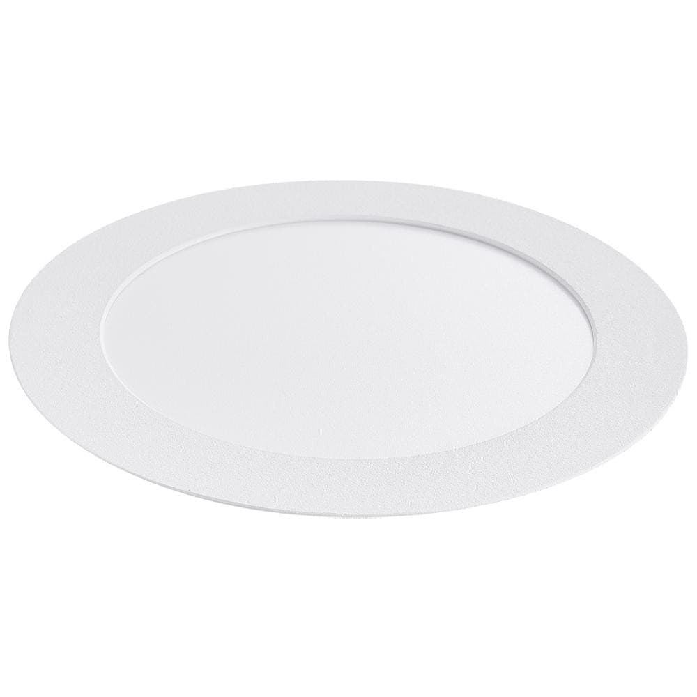Luminária Plafon Branco Redondo de Embutir em LED 24W - Noll Led