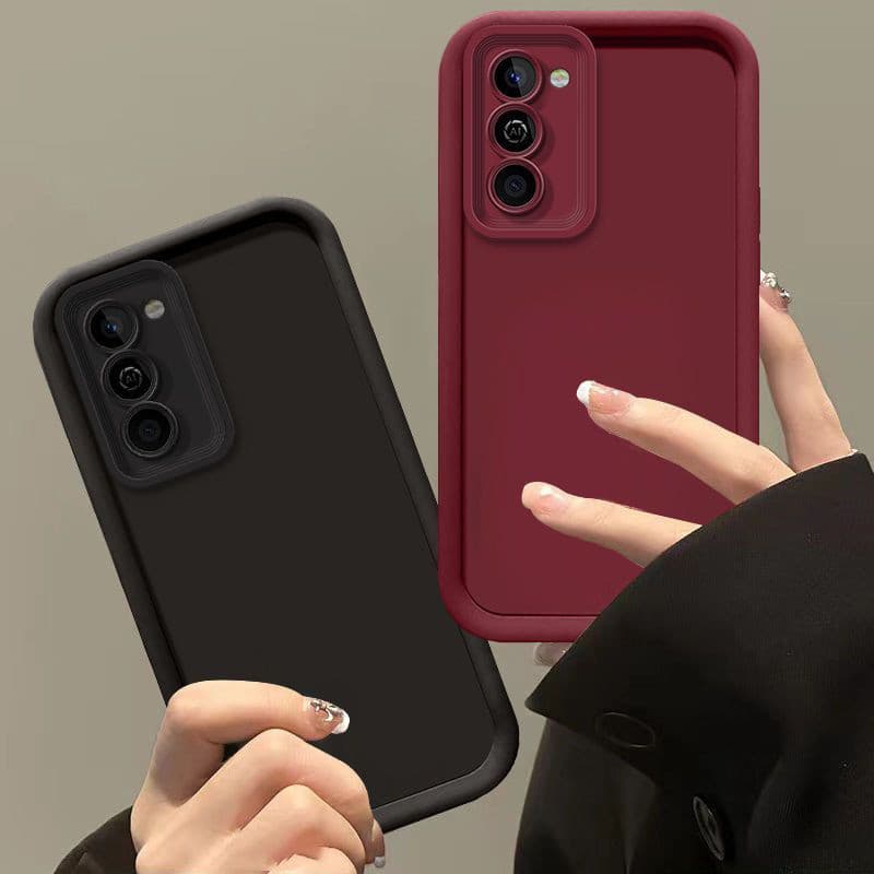 Para Samsung Galaxy S20 FE Caso SM-G781B , G781M De Telefone Proteção Câmera anti Queda Capa Macia